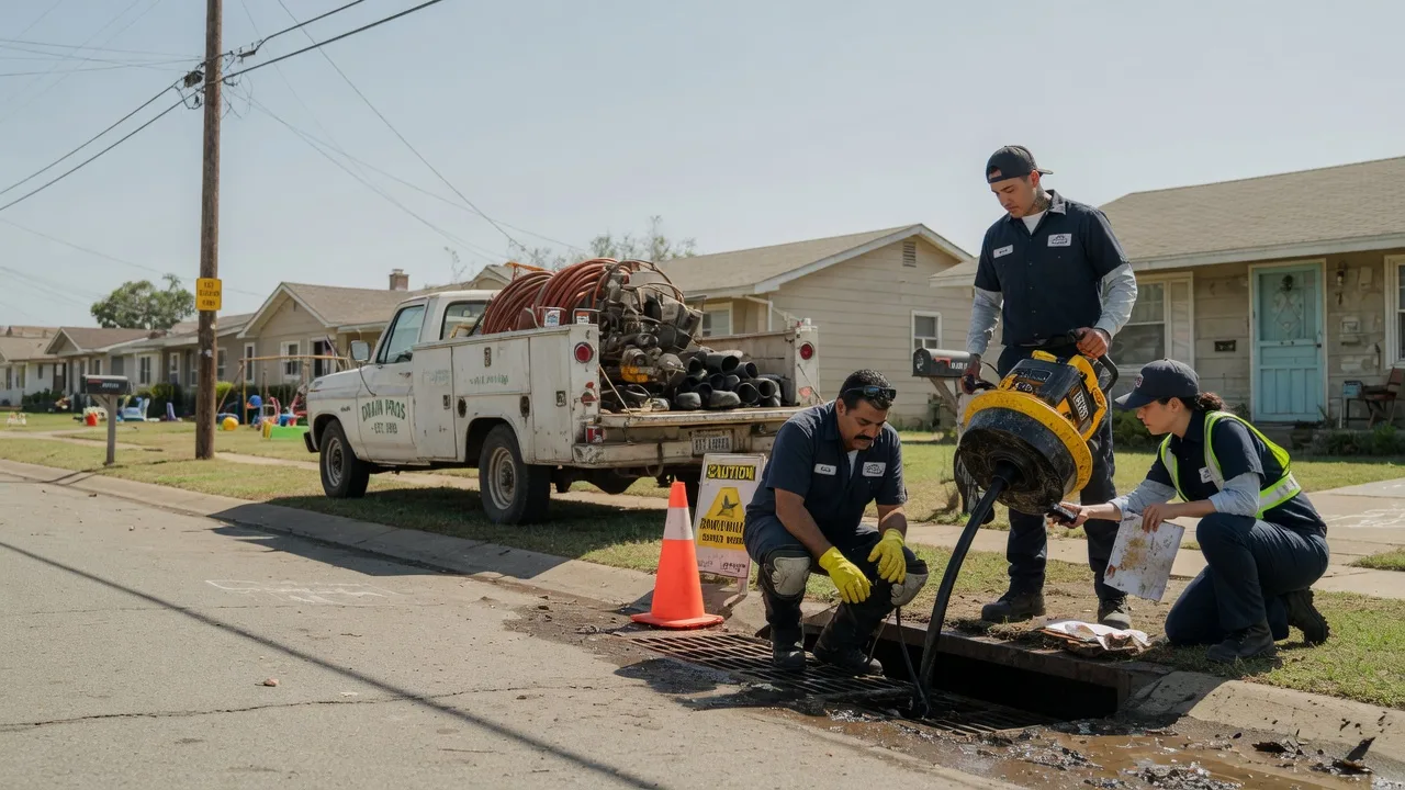 Drain Cleaning in Sterling, OK near me